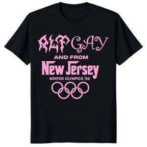 Alt Gay Shirt New Jersey Pride Tee for Winter 2026 LGBTQ+ Graphic T-Shirt  181